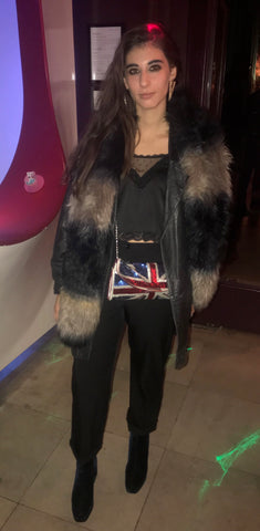 Greek girl with edgy style met that is living in London 