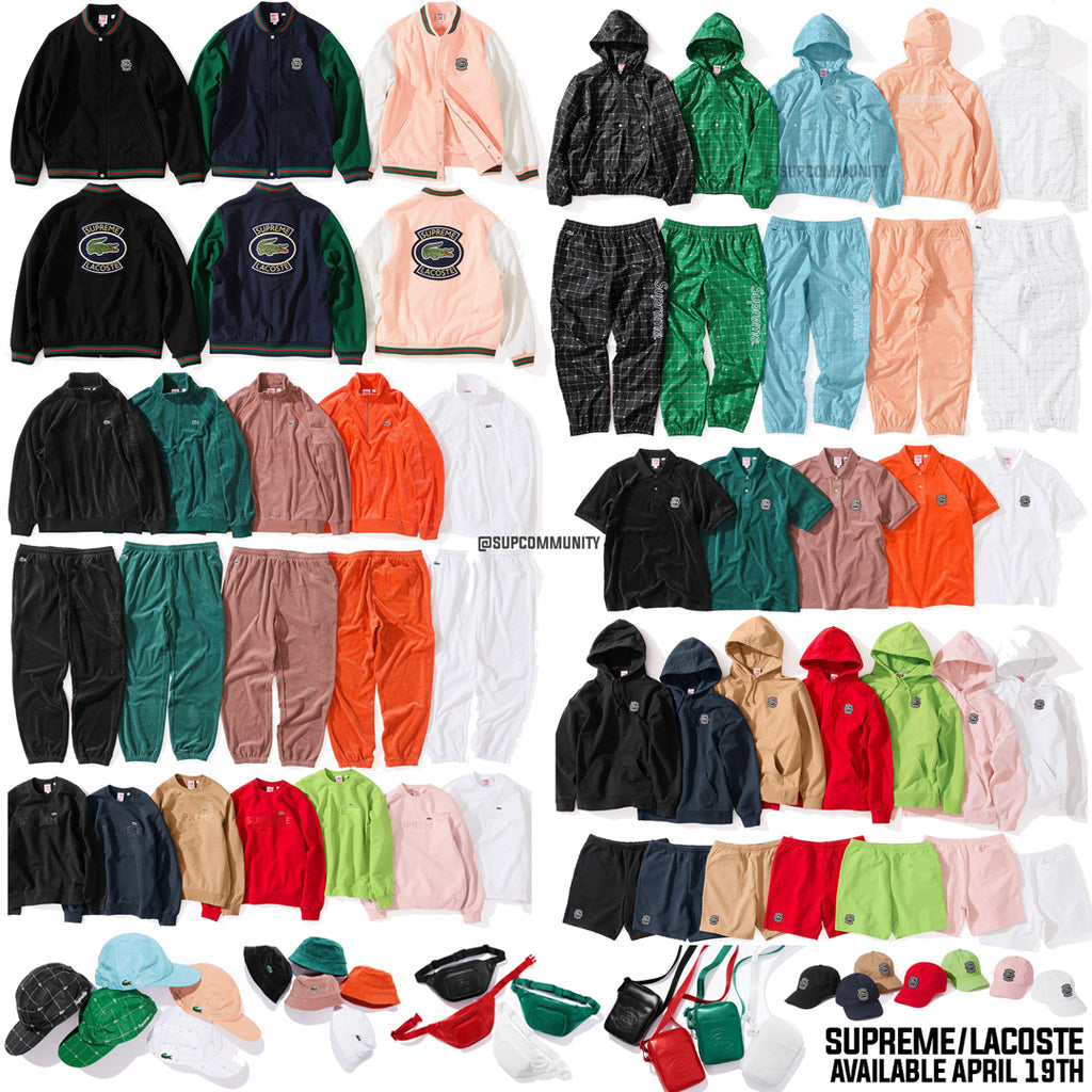 lacoste supreme 2018