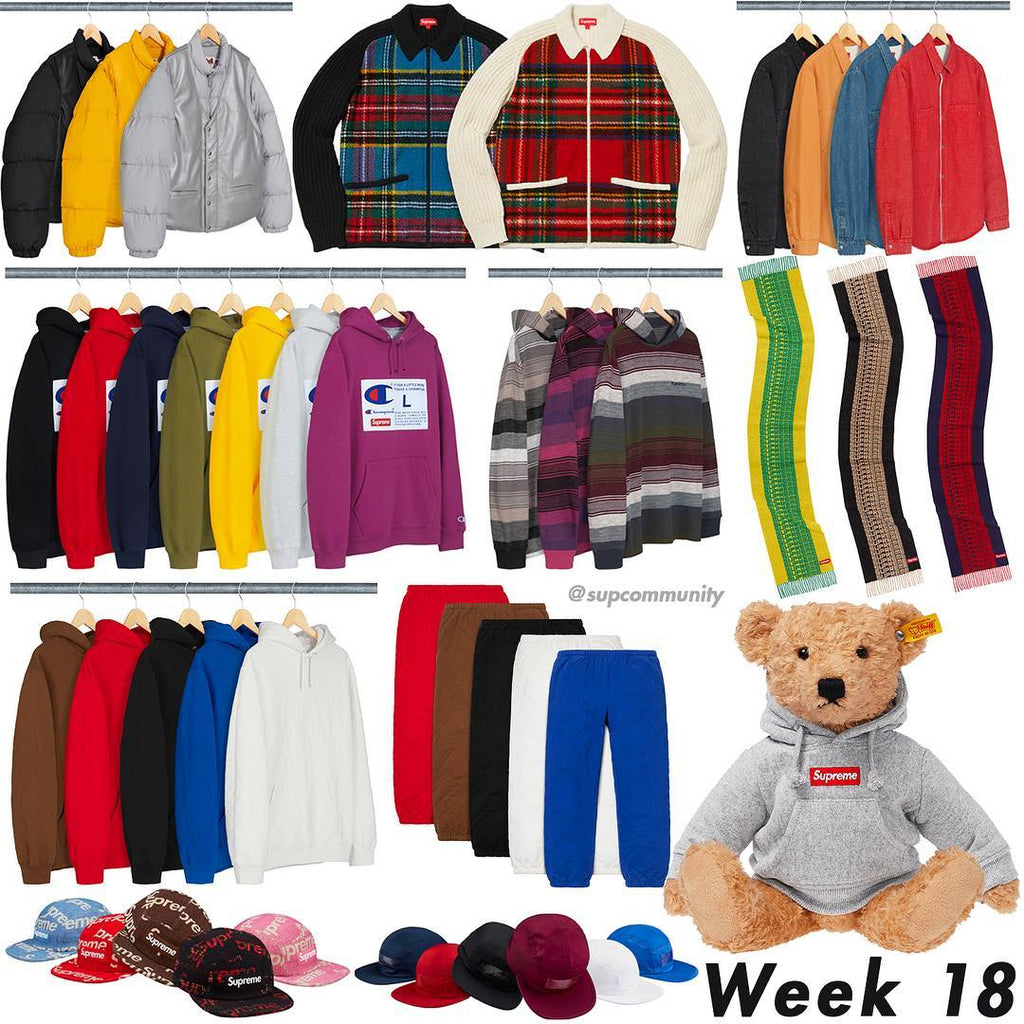 supreme steiff bear retail