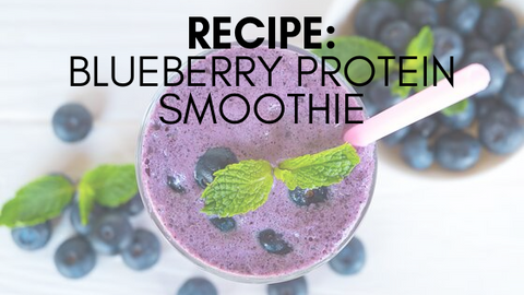 Blueberry Protein Smoothie