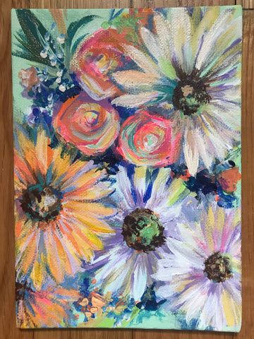 paint party project flowers