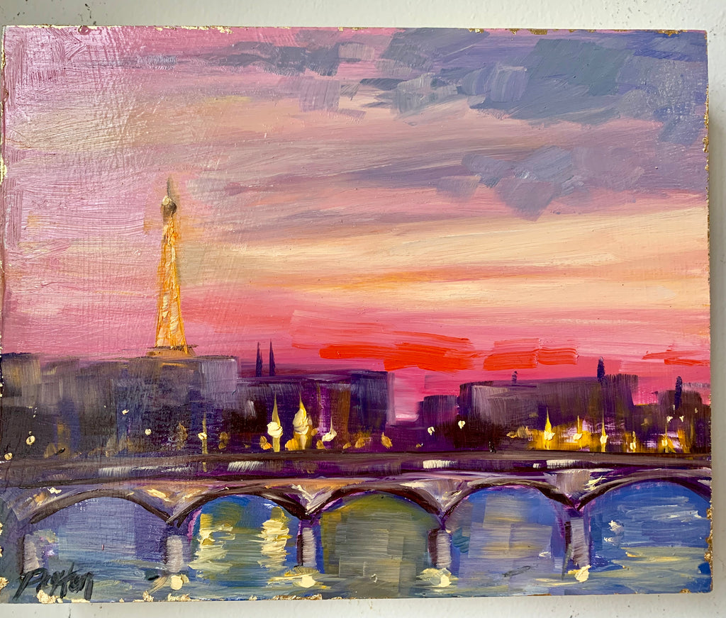 Paris Eiffel Tower, Size 8 x 10