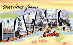 Greetings from Havana Cuba Postcards