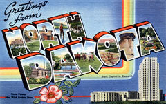 Greetings from North Dakota Postcards