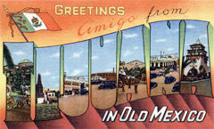 Greetings from Mexico Postcards