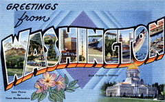 Greetings from Washington Postcards