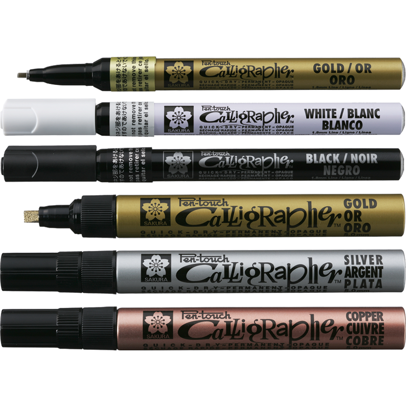Marine domineren tot nu Sakura Pen-Touch Calligrapher Pens – MC Art Supplies