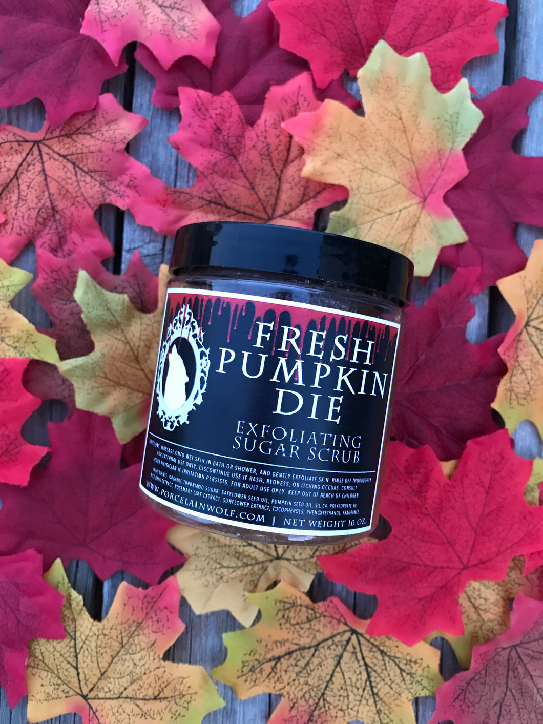 FRESH PUMPKIN DIE EXFOLIATING SUGAR SCRUB 5oz