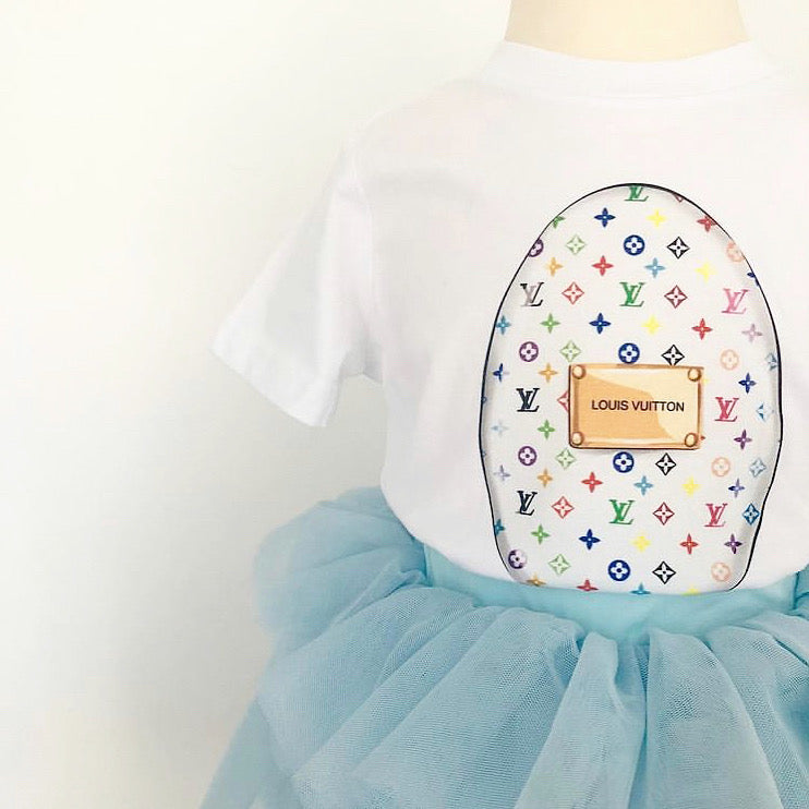 ‘EGG-cited’ Easter Lux T-shirt