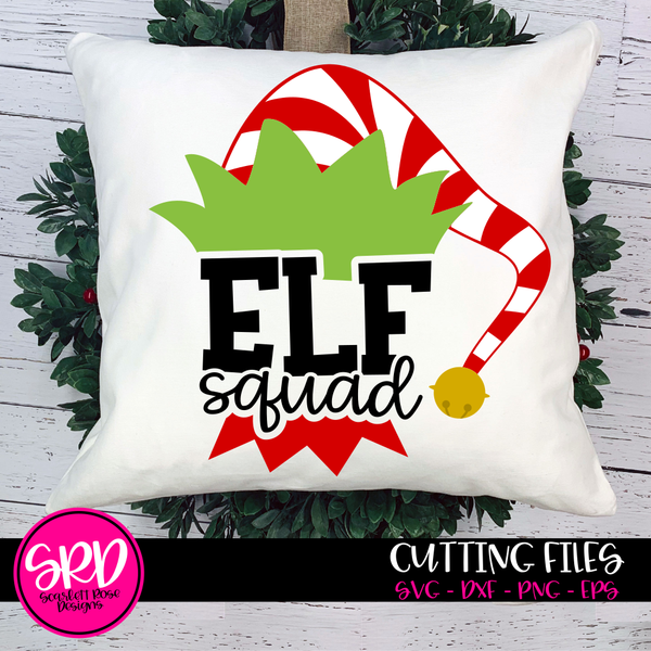 Elf Squad Svg Cut File Scarlett Rose Designs