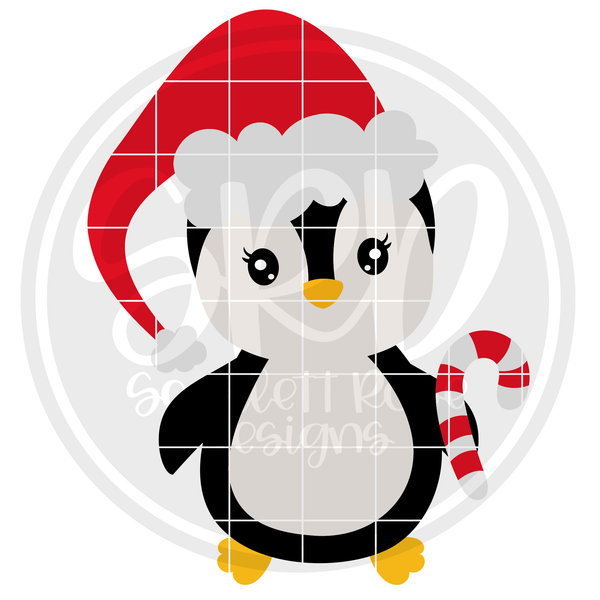 Christmas Penguin Svg Cut File Scarlett Rose Designs