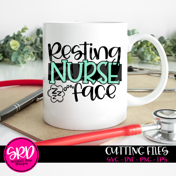 Download Nurse Svg Resting Nurse Face Svg Cut File Scarlett Rose Designs 3D SVG Files Ideas | SVG, Paper Crafts, SVG File