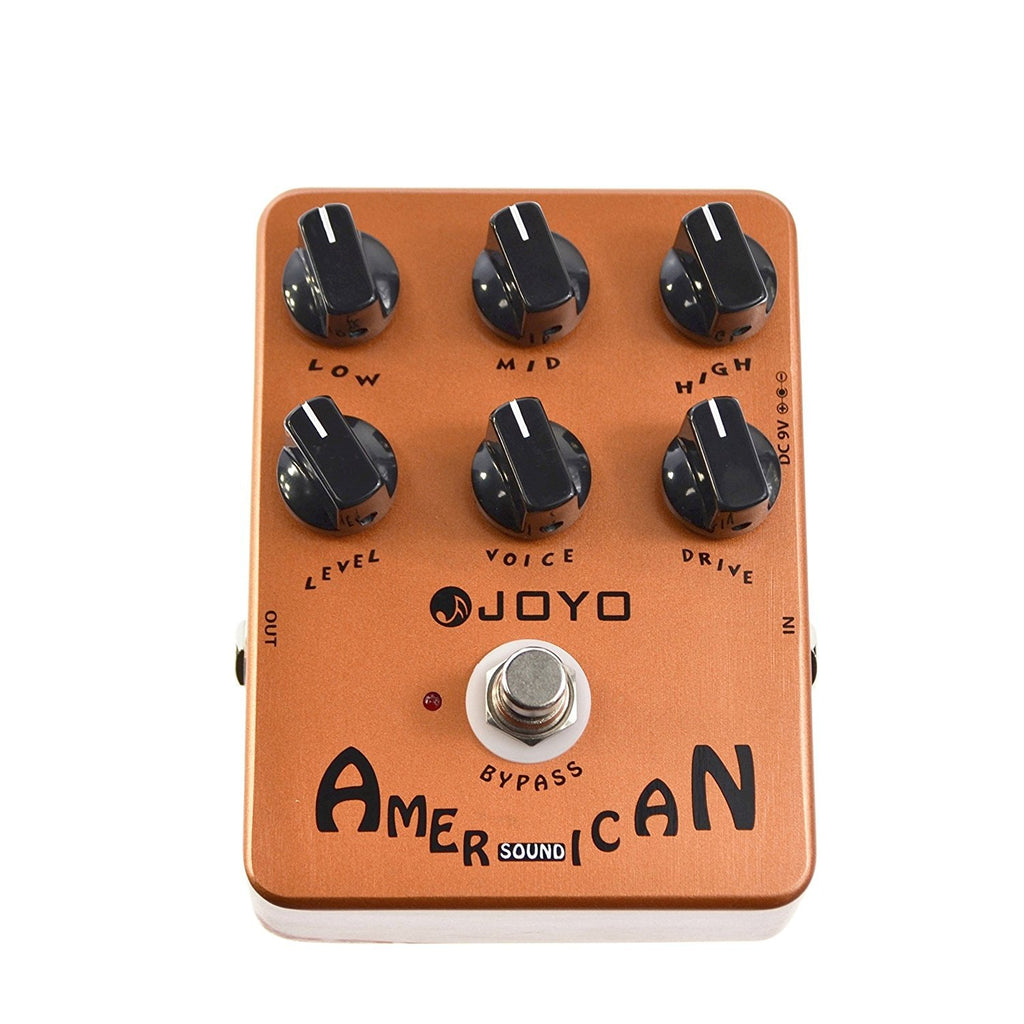 Joyo JF14 American Sound Overdrive Pedal 57 Deluxe Sound GuitarPusher