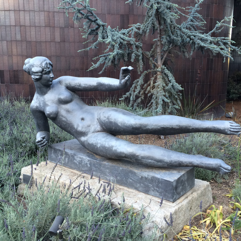 sculpture garden Norton Simon pasadena janna Conner