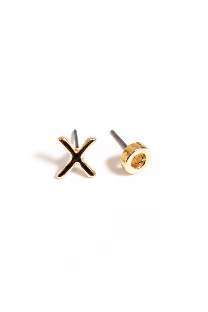 Janna Conner Xo mismatched stud earrings