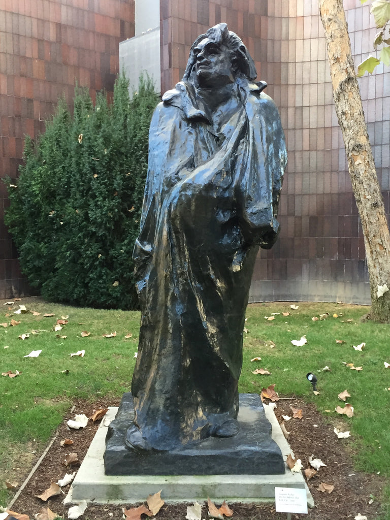 Balzac bronze sculpture Rodin Norton Simon Museum pasadena