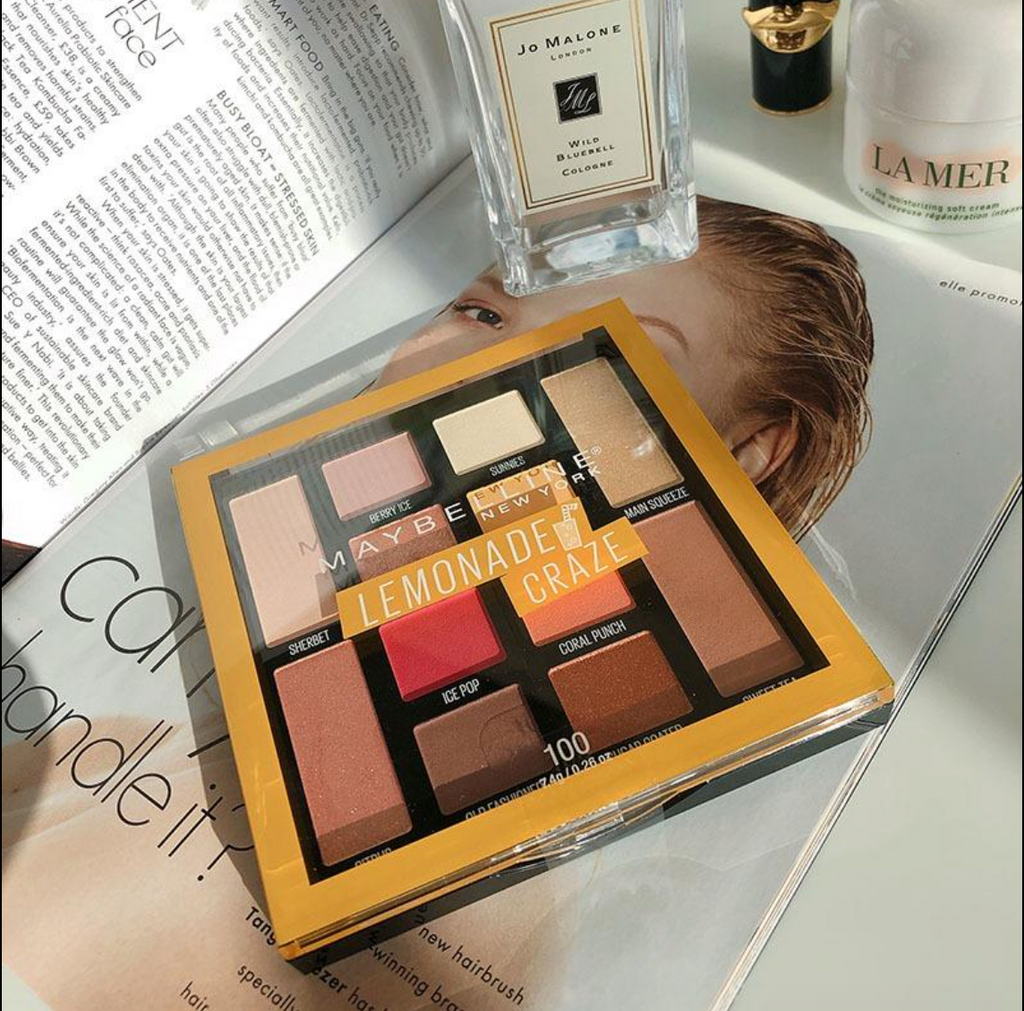 Maybelline lemonade craze eye shadow palette