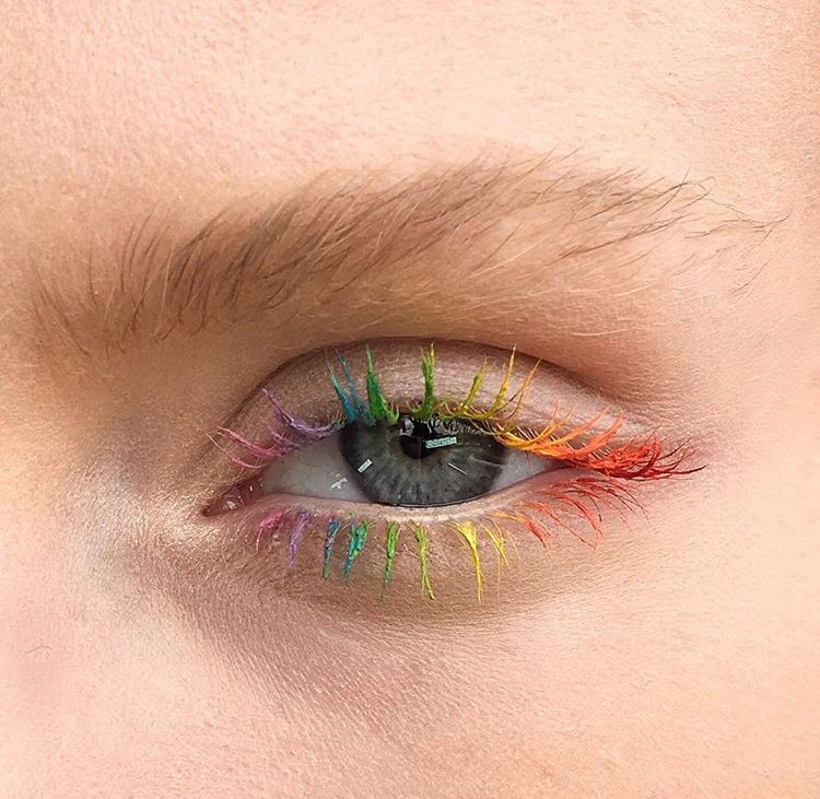 rainbow mascara eye makeup