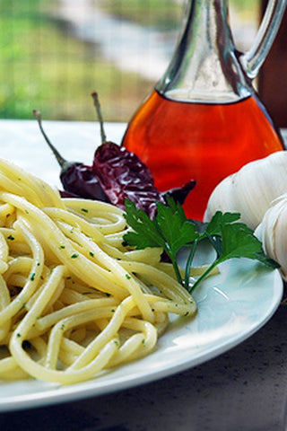 Spaghetti Aglio Olio Colatura