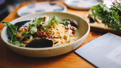 Pasta with Calamari and Calabrian Chili