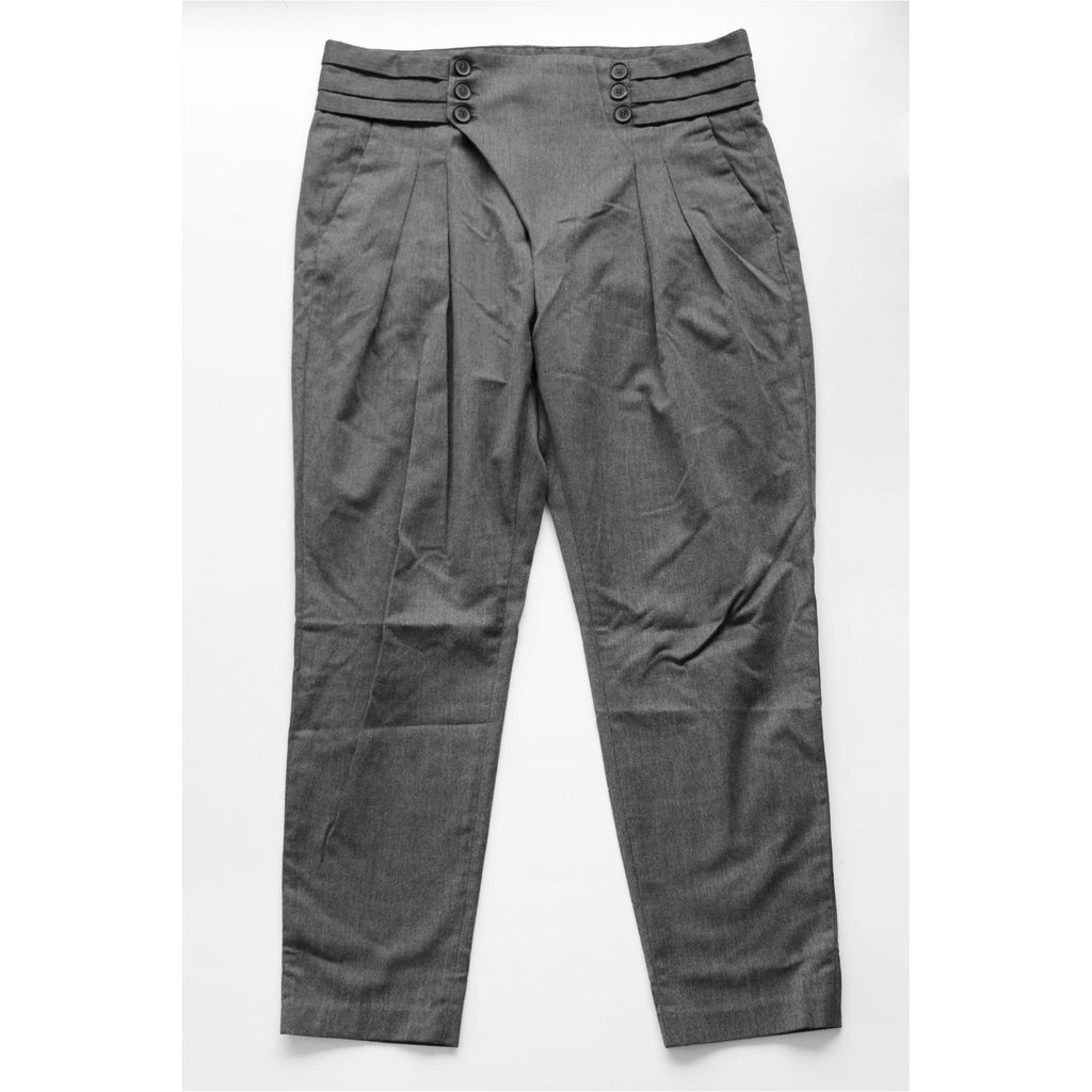 grey pants zara