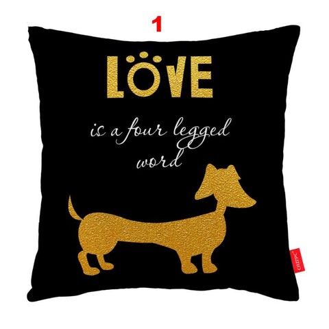 Dachshund Bicolor Pillowcase