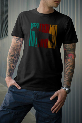 Short-Sleeve Man T-Shirt Rottweiler Dad