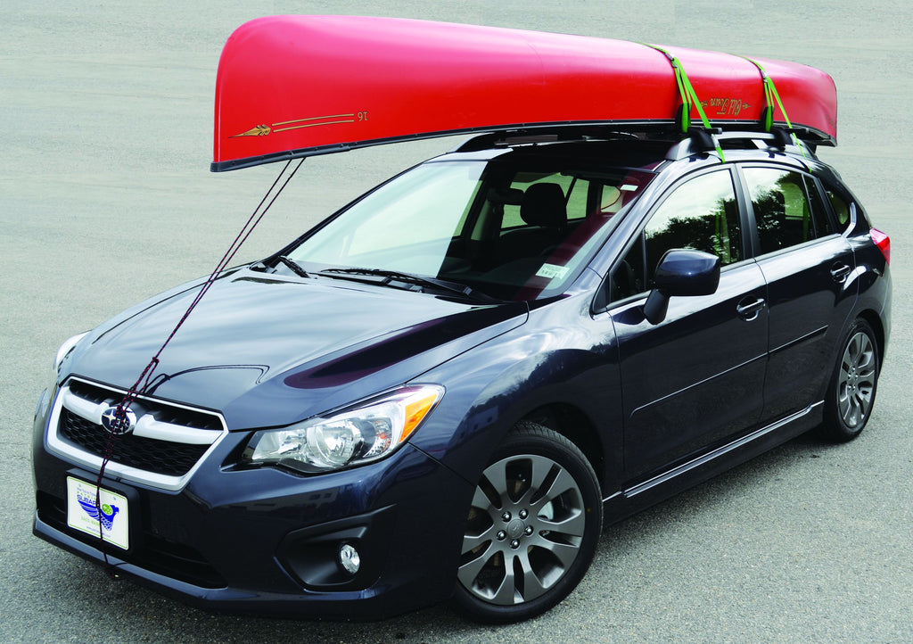 Malone Big Foot Pro Universal Car Rack Canoe Carrier with Bow and Stern Lines 