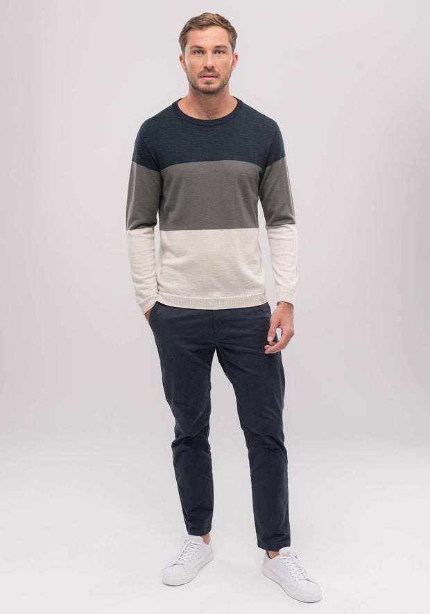 Mens Segment Sweater