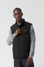 Mens Garson Vest Black Label - Black