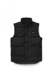 Mens Garson Vest Black Label - Black