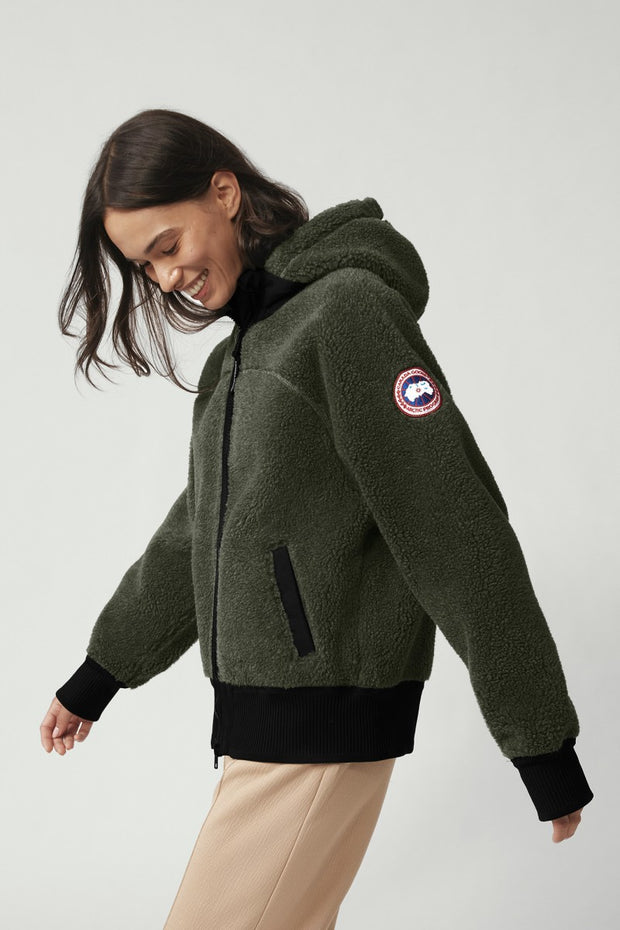 Womens Simcoe Fleece Hoody - Sage