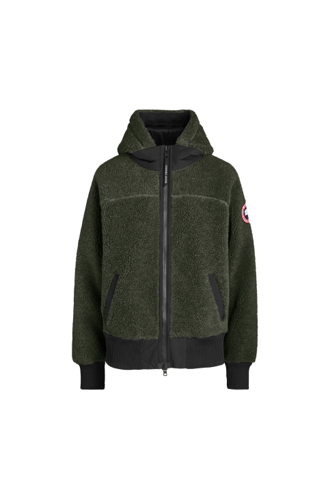 Womens Simcoe Fleece Hoody - Dark Sage