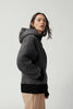 Womens Simcoe Fleece Hoody - Iron Grey