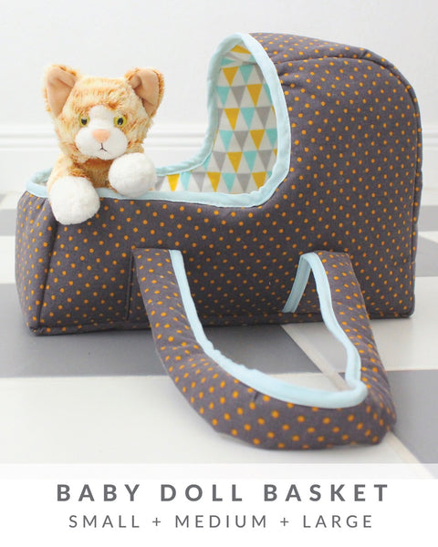 baby doll basket carrier
