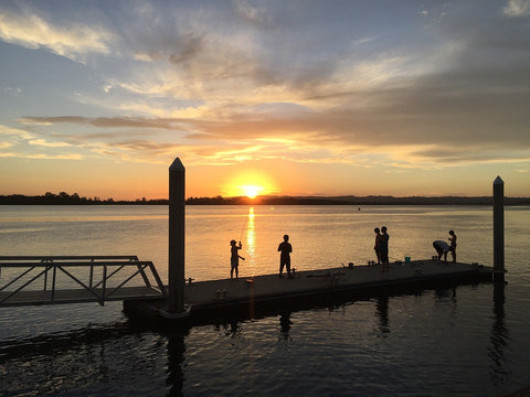 sunset-fishing-australia-ocean