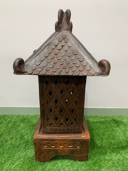 Terracotta Garden Lantern – Bali Mystique