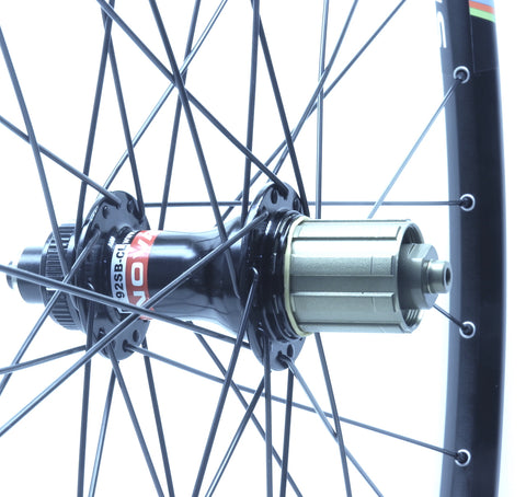 Novatec on Alexrims Volar 21 Rear by XLR8 Performance Bicycle Wheels