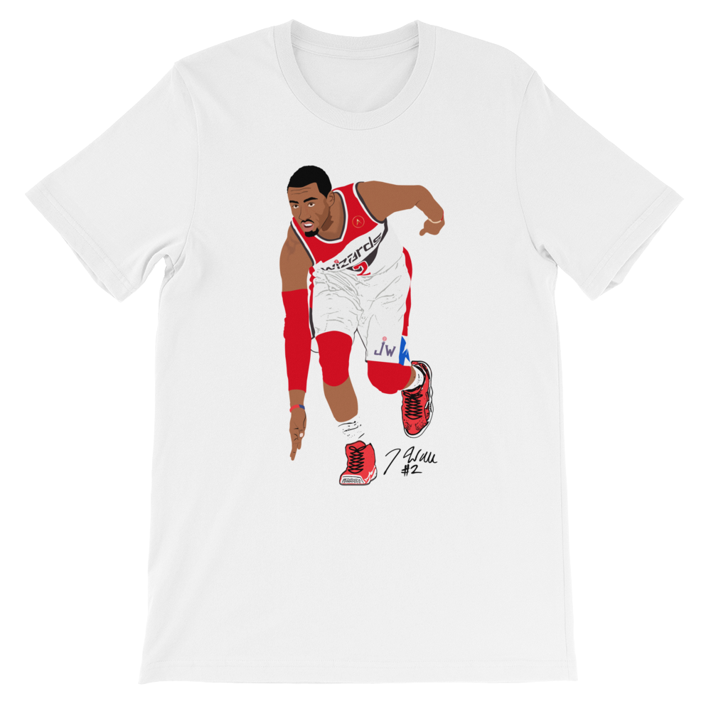 john wall tee shirt