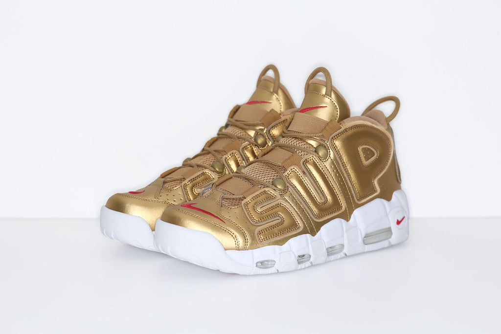 nike air uptempo bianche