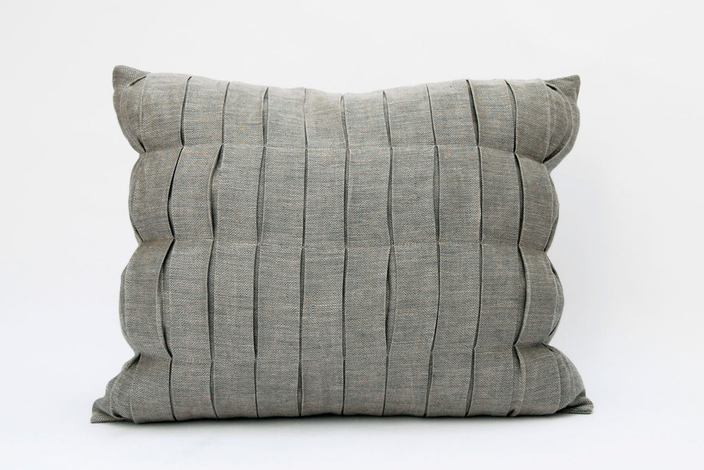 FOLD linen decorative pillow