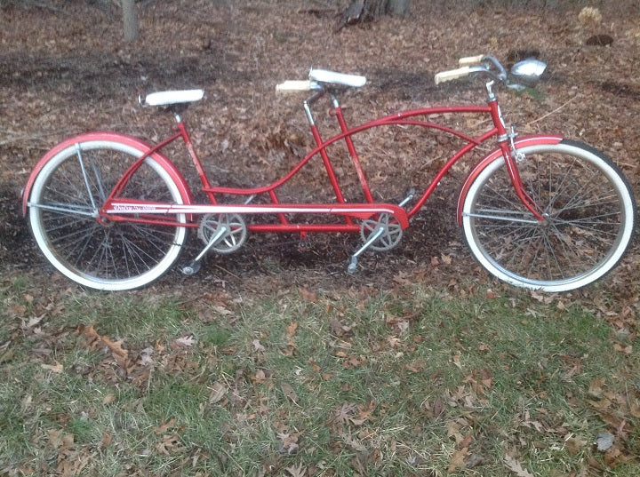 Vintage 1963 Huffy Tandem Bicycle