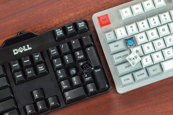 Mechanical Switch Compared with a Rubber Dome Keyboard
