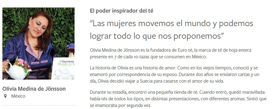 Olivia Medina en #EllaHaceHistoria