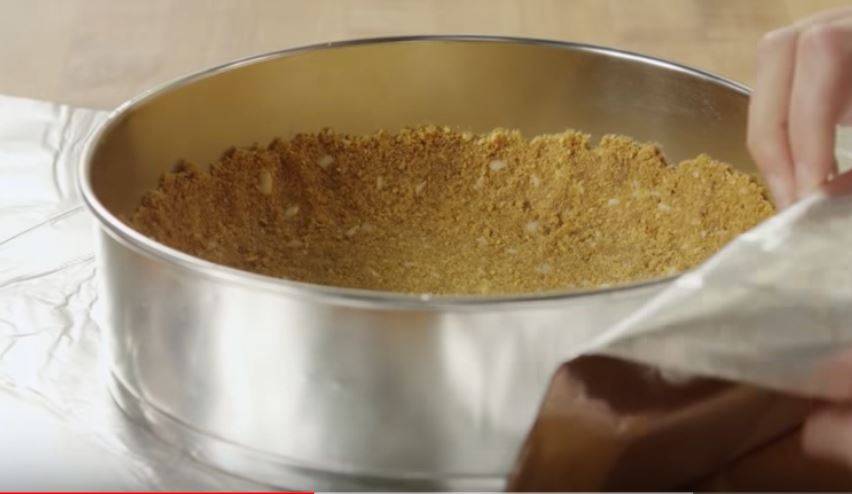 Crust in Baking Pan