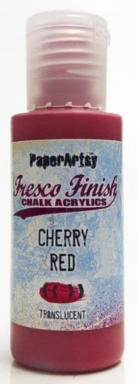 PaperArtsy Fresco Finish - Cherry Red