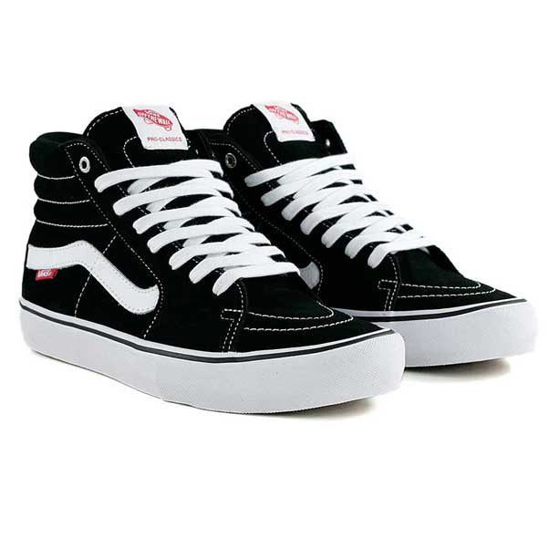 skate high vans black