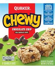 Quaker Chewy Chocolate Chip Bars