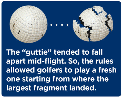 History of the Golf Ball - Part Two - Gutty Golf Ball
