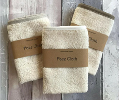 Organic Cotton Face Cloth